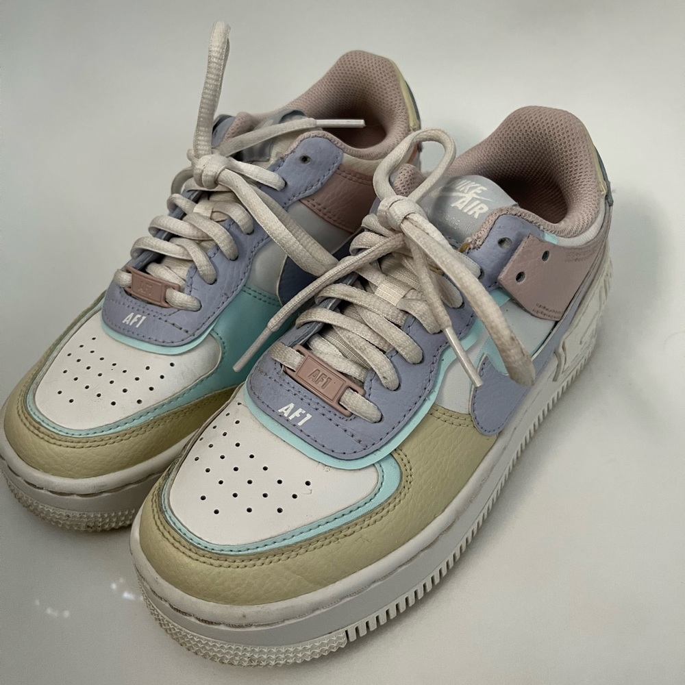 Platform Pastel Shadow Air Force 1’s